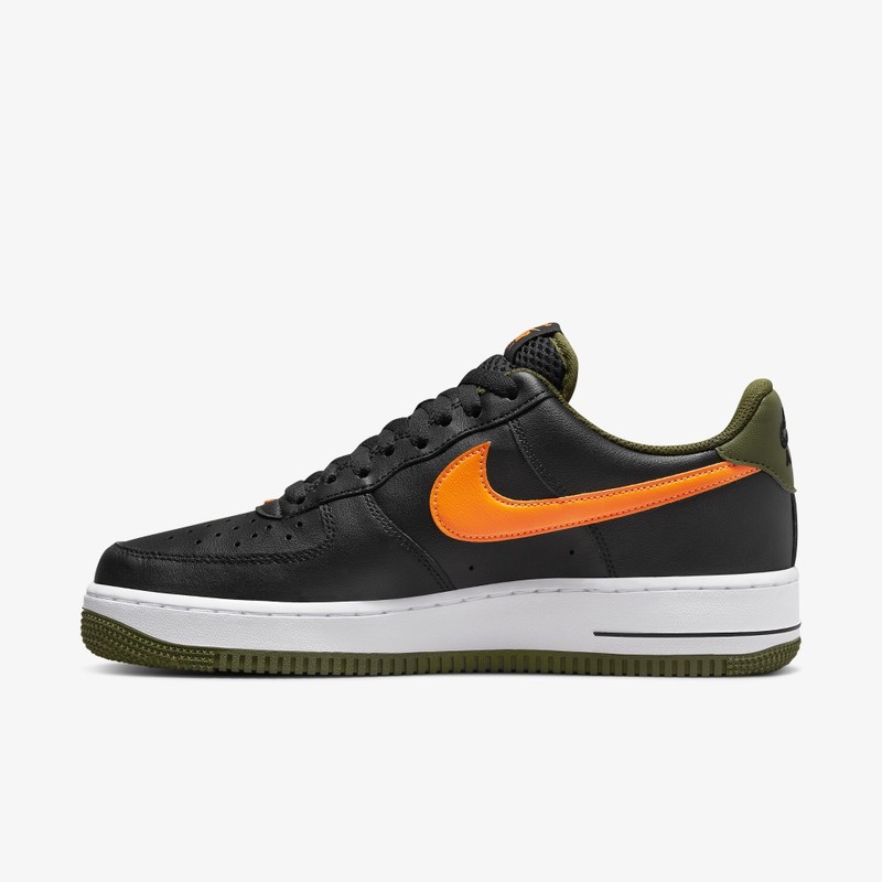 nike air force 1 low hoops black university gold